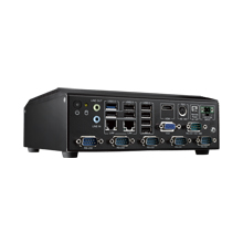 Intel Celeron J1900 based Fanless Micro Computer with front access I/O ports